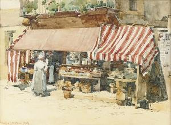 A Normandy Fruit Shop, St.
Pierre-sur-dives (illustrated);returning Home; And On The Road Near
Gamaches, France - view 1