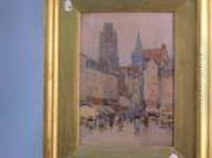 Rouen Streetscene by Charles Watson