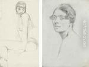 A Study Of Marishka by George Spencer Watson