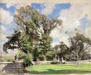 The Gates Of Dunshay by George Spencer Watson