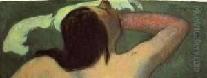 Woman In The Waves Aka Ondine II by Paul Gauguin