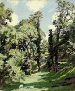 The Old Marble Quarry by George Spencer Watson