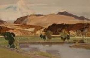 Landscape With Mountains Beyond.