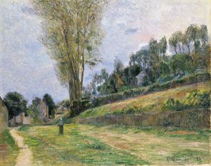 Street In Rouen by Paul Gauguin