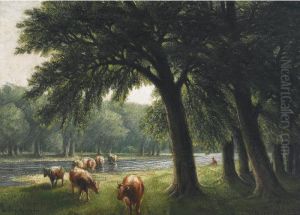 Cattle By A River
