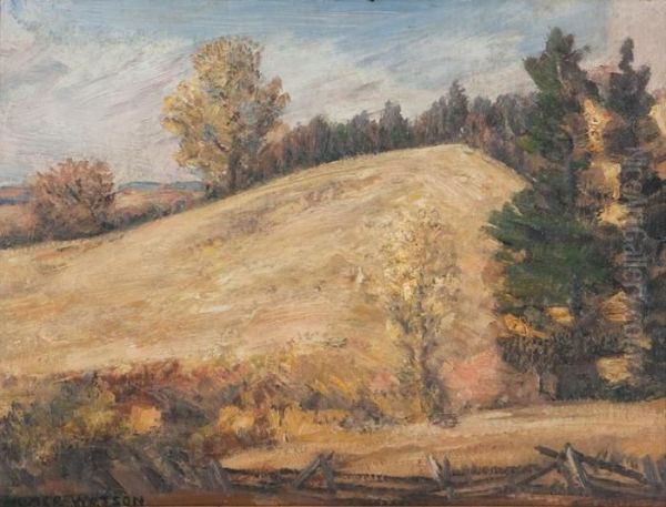 Landscape With Fence - view 1