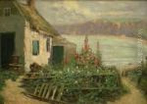 Cottages At Runswick Bay by James Watson