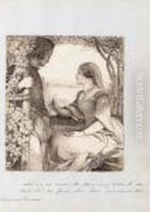 The Princess, Tennyson - Ask Me
No More; The Moon May Draw The Sea, But Oh! Too Fond, When Have I
Answered Thee. by John Dawson Watson