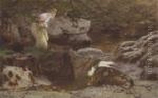 Pool At The Falls Of Machino - view 1