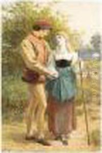 Florizel And Perdita by John Dawson Watson