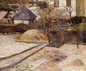 Rouen Landscape by Paul Gauguin