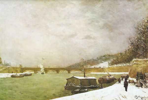 The Seine, Pont d'Iena - view 1