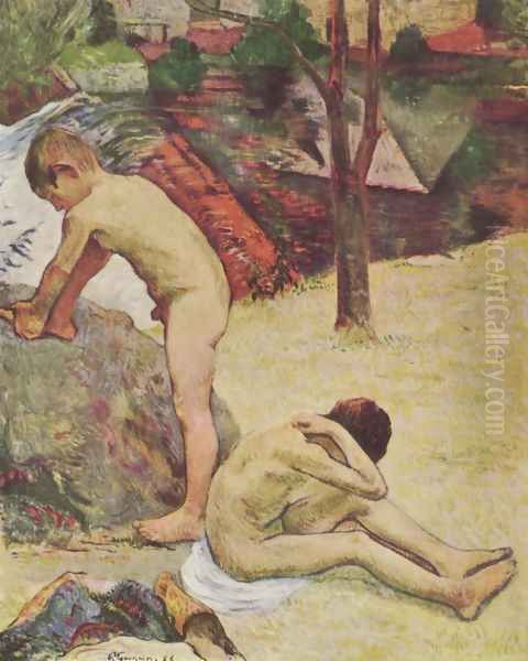 Bathers Breton boy - view 1
