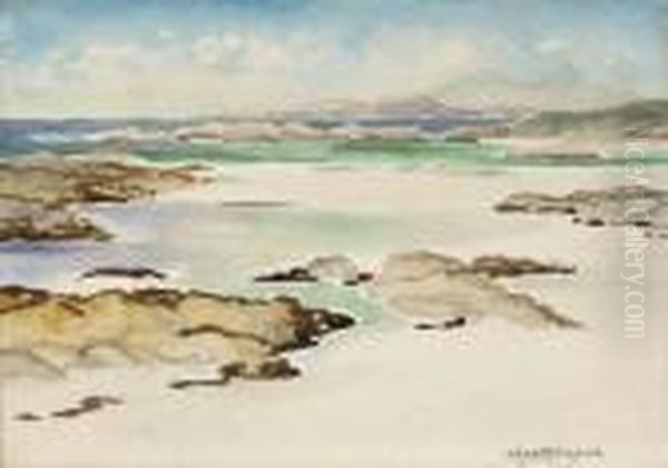 West Coast Beach Scene - view 1