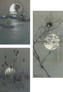 Moonlit Fairies by Elizabeth Mary Watt
