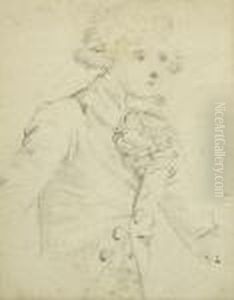 Gentleman With Jabet by Louis Joseph, Dit Watteau De Lille