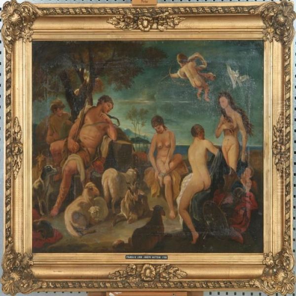 Scenewith Prins Paris, Naked Women, Amor And Animals - view 1