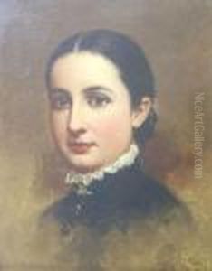 Portrait Of Miss Lizzie Markley Hartman
