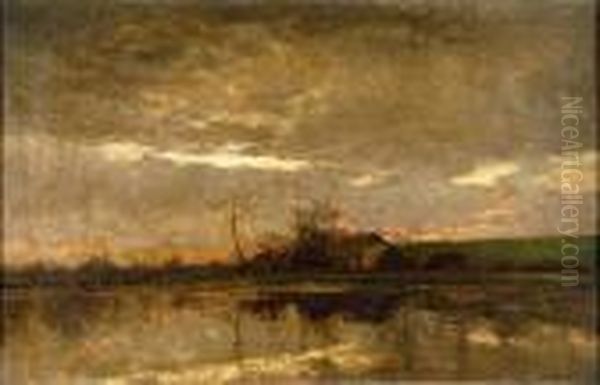 [chaumiere Au Crepuscule] - view 1