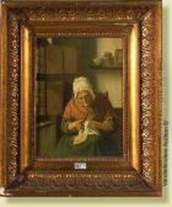 La Couturiere by Emile Charles Wauters