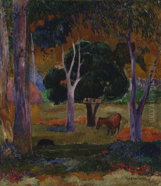 Landscape at La Dominique - view 1