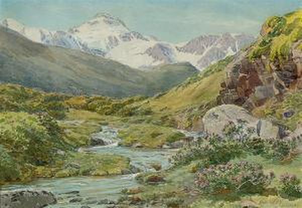 The Fletschorn From Simplon - view 1