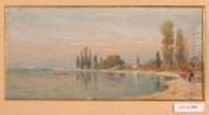 Vue De Leman. 1885