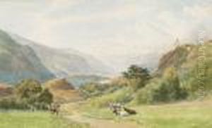 Near Loech, Valley Of The Rhone by Charles Jones Way