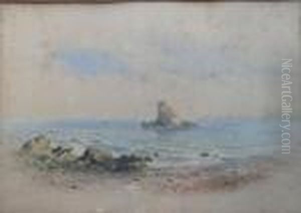 Sailing Boats Nearthatcher Rock - view 1