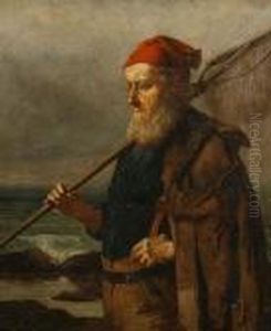 Portrait Of A Fisherman by William Harris Weatherhead