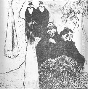 Old Maids by Paul Gauguin