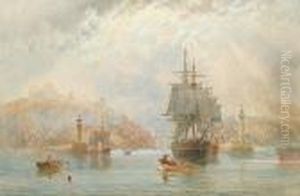 Harbour With Shipping