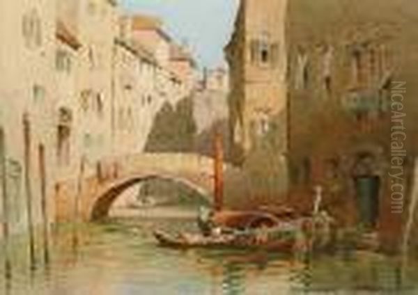 A Quiet Venetian Canal - view 1