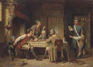 Der Wilddieb: A Poacher's Arrest