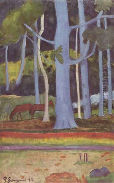 Landscape at Tahiti - view 1