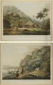Six Planches Issues De Views In The South Seas by John Webber