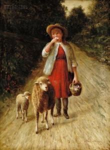 Girl With Sheep