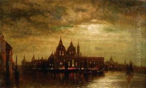 Waterfront At Night