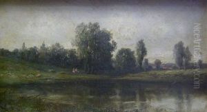 By The River At Dusk
