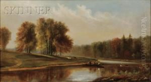 Maine View With Hunters