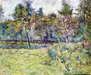 Breton landscape (2) by Paul Gauguin