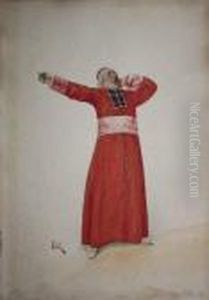 Cardinal S'etirant by Alfred Charles Weber