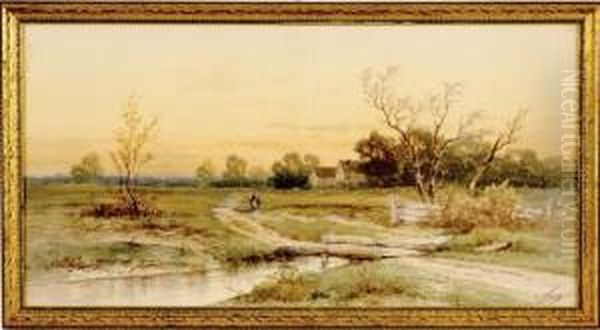 Country Landscape With Figure - view 1