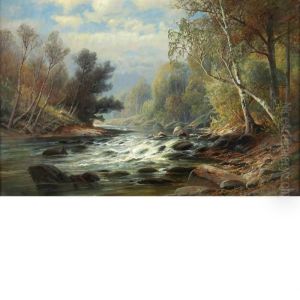 Mountain Stream by Carl Weber