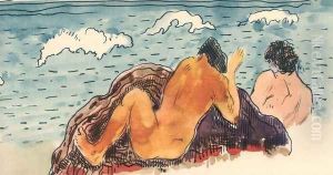 Watercolor 36 by Paul Gauguin