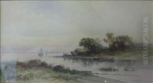 Sailing Boats On An Estuary