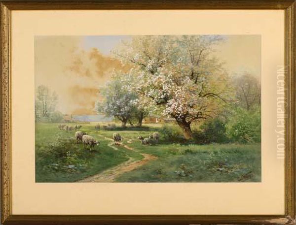 Landscape With Sheep - view 1