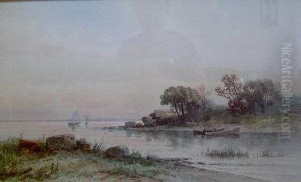Boats In An Estuary - view 1