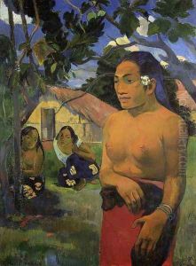 Where Are You Going 1 by Paul Gauguin