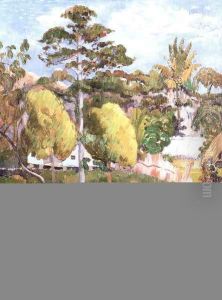 Landscape (Paysage) 1891 (1761x2383) by Paul Gauguin